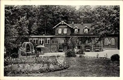 Ak Bistensee in Schleswig Holstein, Waldgasthaus Baumgarten