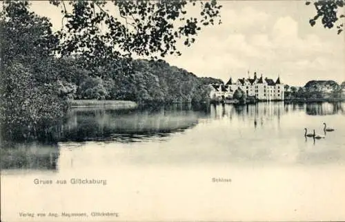 Ak Glücksburg an der Ostsee, Schloss