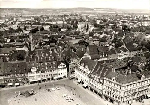 Ak Naumburg an der Saale, Wenzelskirche, Wilhelm-Pieck-Platz