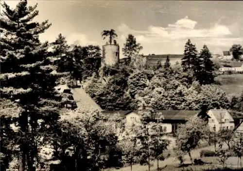 Ak Niederlauterstein Marienberg im Erzgebirge, Burg Lauterstein