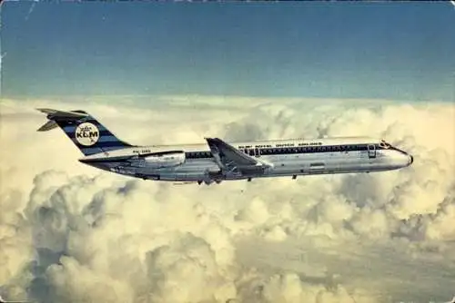 Ak Passagierflugzeug, DC-9-30, KLM