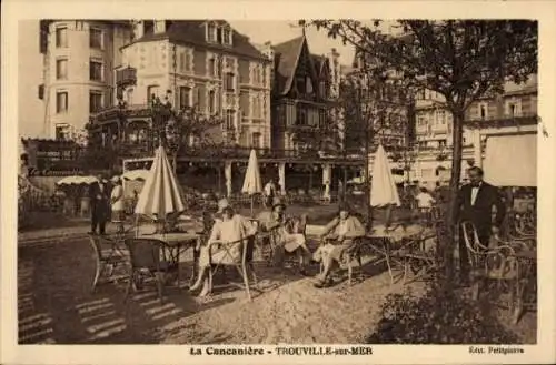 Ak Trouville sur Mer Calvados, La Cancanière