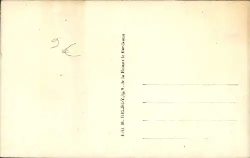 Ak Compagnie des Chargeurs Réunis, Paquebot Foucauld, Dampfschiff