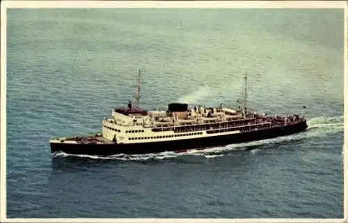 Ak M.S. Koning Albert, Dover Ostend Line, Fährschiff