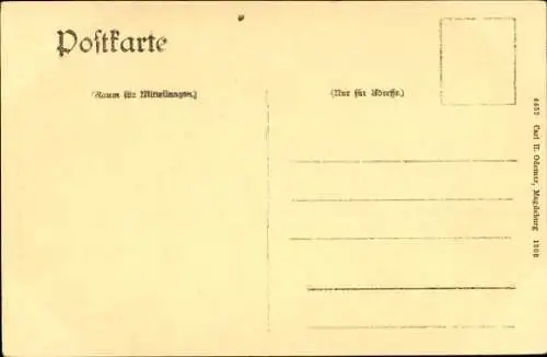 Ak Magdeburg an der Elbe, Kloster Unser Lieben Frauen, Refektorium