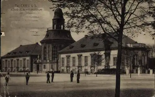 Ak Zwickau in Sachsen, König-Albert-Museum