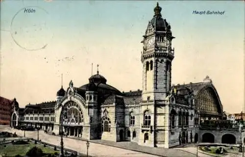 Ak Köln am Rhein, Hauptbahnhof