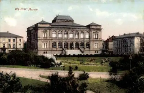 Ak Weimar in Thüringen, Museum