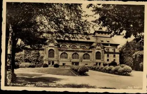 Ak Mönchengladbach am Niederrhein, Kaiser Friedrich Halle