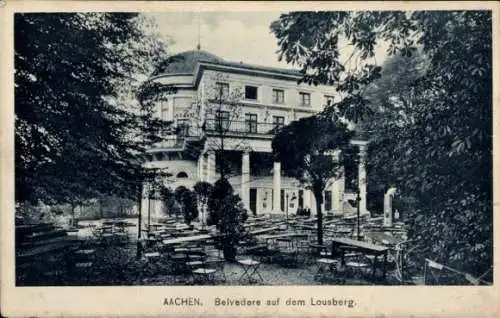 Ak Aachen, Belvedere, Lousberg