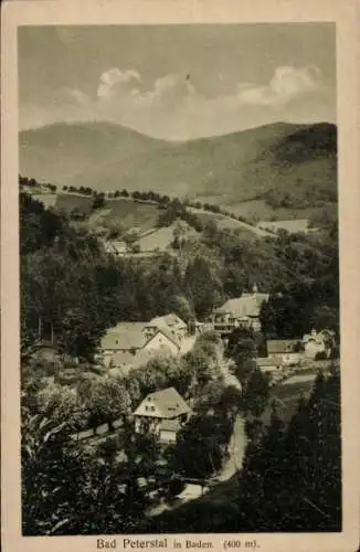 Ak Bad Peterstal Griesbach im Schwarzwald Baden,  Panorama