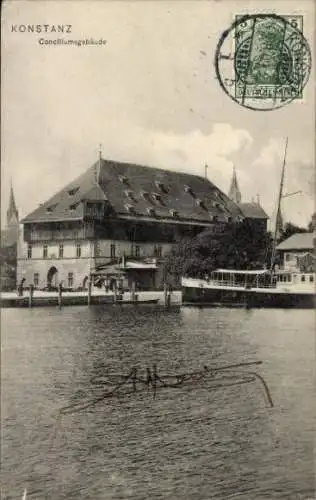 Ak Konstanz am Bodensee, Conciliumsgebäude