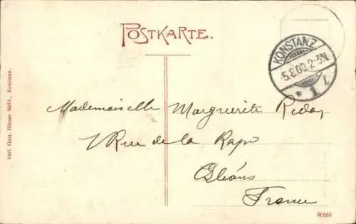 Ak Konstanz am Bodensee, Conciliumsgebäude