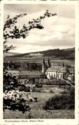 Ak Höxter an der Weser, Weserbergland Klinik