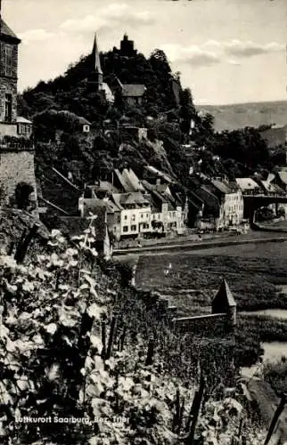 Ak Saarburg an der Saar Bezirk Trier, Panorama