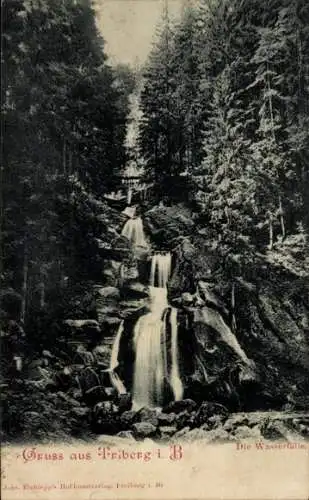 Ak Triberg im Schwarzwald, Wasserfälle