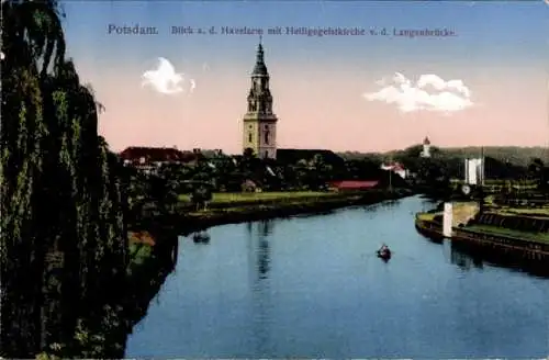 Ak Potsdam in Brandenburg, Havelarm, Heiligegeistkirche