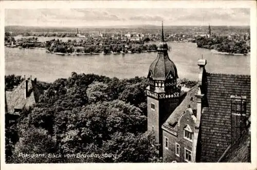 Ak Potsdam in Brandenburg, Blick vom Brauhausberg