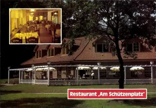 Ak Finow Eberswalde in der Mark, Restaurant Am Schützenplatz