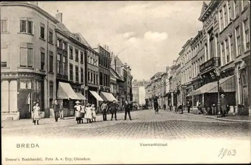 Ak Breda Nordbrabant Niederlande, Veemarktstraat