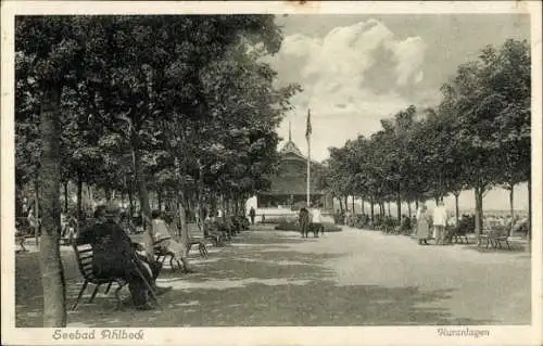 Ak Ostseebad Ahlbeck auf Usedom, Kuranlagen