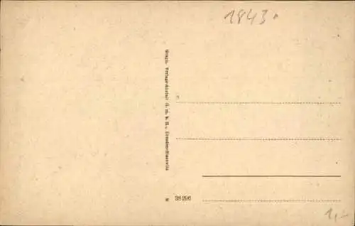 Ak Stralsund in Vorpommern, Lichthof des Rathauses