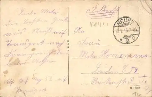 Ak Neuss am Rhein, Obertor