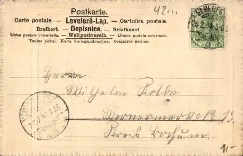 Ak Elberfeld Wuppertal, Brunnen