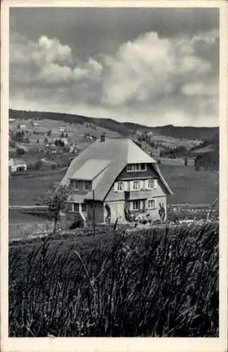 Ak Altglashütten Feldberg im Schwarzwald, Haus Dr. Wissmann