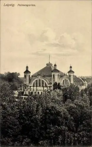 Ak Leipzig in Sachsen, Palmengarten