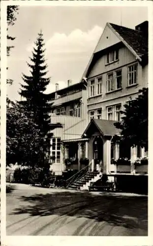 Ak Clausthal Zellerfeld im Oberharz, Das Johanneser Kurhaus