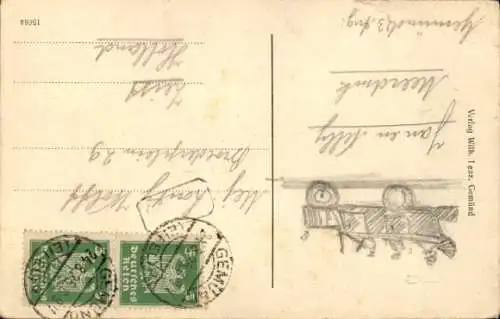 Ak Gemünd Schleiden in der Eifel, Totalansicht, Kirche