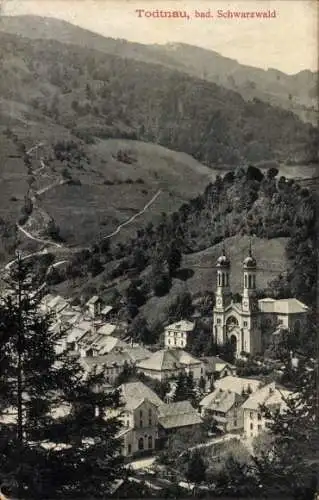 Ak Todtnau im Schwarzwald, Panorama