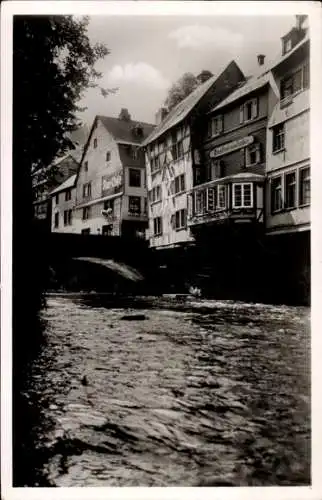 Ak Monschau Montjoie in der Eifel, An der Rur