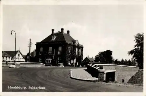 Ak Hoofddorp Haarlemmermeer Nordholland Niederlande, Polderhuis