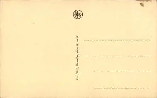 Ak Spa Wallonien Lüttich, Panorama