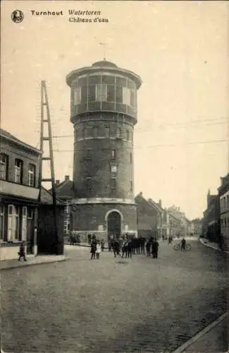 Ak Turnhout Flandern Antwerpen, Wasserturm