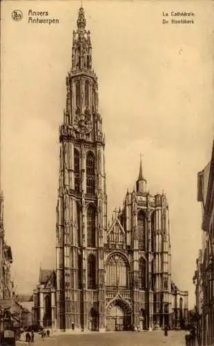 Ak Antwerpen Antwerpen Flandern, Kathedrale