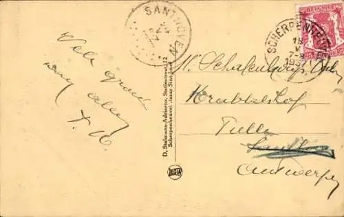 Ak Montaigu Scherpenheuvel Flämisch Brabant, Basilika