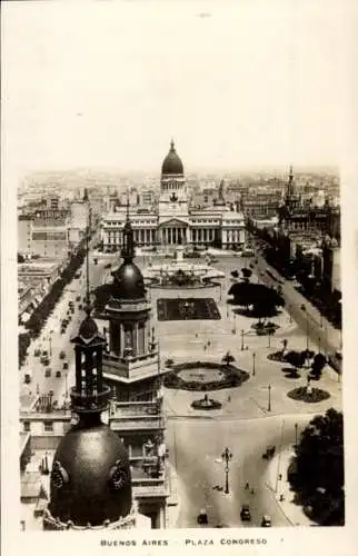 Ak Buenos Aires Argentinien, Plaza Congreso