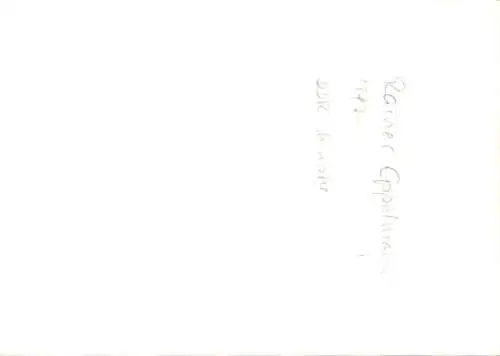 Foto Politiker Rainer Eppelmann, Autogramm