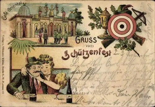 Litho Berlin, Schützenfest, Café Oriental