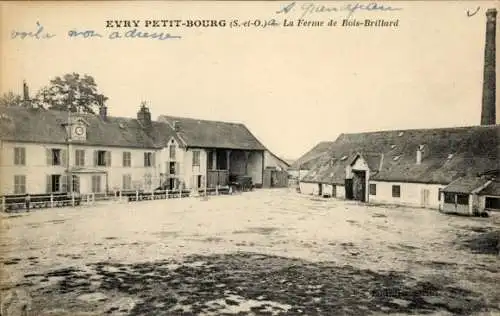 Ak Évry Petit Bourg Évry Essonne, La Ferme de Bois-BrillardFoto Ak