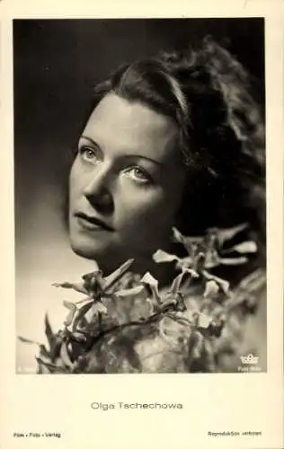 Ak Schauspielerin Olga Tschechowa, Portrait