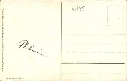 Künstler Ak Junge Frau, Portrait