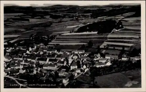 Ak Luhe Wildenau in der Oberpfalz, Fliegeraufnahme