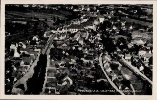 Ak Neustadt an der Waldnaab, Fliegeraufnahme