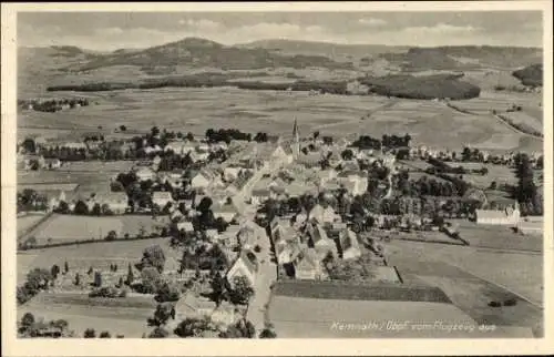 Ak Kemnath in der Oberpfalz, Fliegeraufnahme