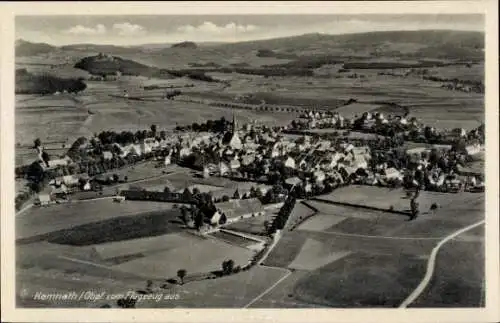 Ak Kemnath in der Oberpfalz, Fliegeraufnahme