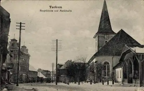 Ak Tukums Tuckum Lettland, Hauptkirche, Markthalle